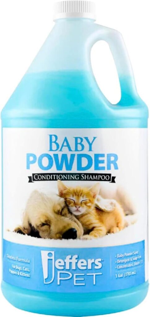 Jeffers Baby Powder Conditioning Shampoo, 1 Gallon